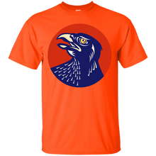 Load image into Gallery viewer, Hawk Head Looking Up Circle Retro T-Shirt