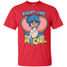Load image into Gallery viewer, FIGHT LIKE A SAILOR (Sailor Mercury) T-Shirt - teeshirtperfect.com