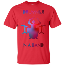 Load image into Gallery viewer, Drummer in a Band T-Shirt