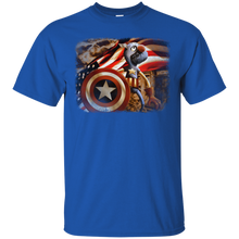 Load image into Gallery viewer, Fuzzy and Red, White, and Blue T-Shirt