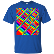 Load image into Gallery viewer, Colorful prism 3D rainbow abstract art T-Shirt T-Shirt