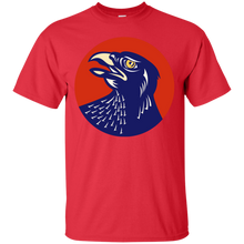 Load image into Gallery viewer, Hawk Head Looking Up Circle Retro T-Shirt