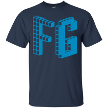 Load image into Gallery viewer, Foybles Gaming Logo (Blue) T-Shirt - teeshirtperfect.com