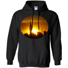 Load image into Gallery viewer, Empire State Building Sunset Circle T-Shirt