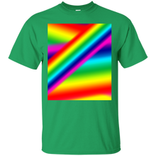 Load image into Gallery viewer, Colorful rainbow abstract art T-Shirt T-Shirt