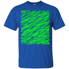 Load image into Gallery viewer, Green abstract art string T-Shirt