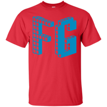 Load image into Gallery viewer, Foybles Gaming Logo (Blue) T-Shirt - teeshirtperfect.com