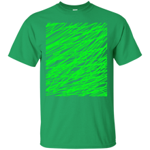 Load image into Gallery viewer, Green abstract art string T-Shirt