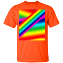 Load image into Gallery viewer, Colorful rainbow abstract art T-Shirt T-Shirt
