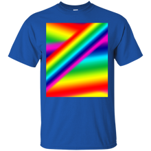 Load image into Gallery viewer, Colorful rainbow abstract art T-Shirt T-Shirt