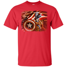 Load image into Gallery viewer, Fuzzy and Red, White, and Blue T-Shirt