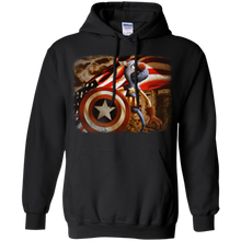 Load image into Gallery viewer, Fuzzy and Red, White, and Blue T-Shirt