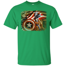 Load image into Gallery viewer, Fuzzy and Red, White, and Blue T-Shirt