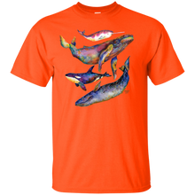 Load image into Gallery viewer, Four Whale Quartet - A Quartet of Whales T-Shirt - teeshirtperfect.com