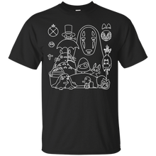 Load image into Gallery viewer, Ghiblis in black T-Shirt