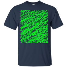 Load image into Gallery viewer, Green abstract art string T-Shirt