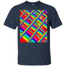 Load image into Gallery viewer, Colorful prism 3D rainbow abstract art T-Shirt T-Shirt