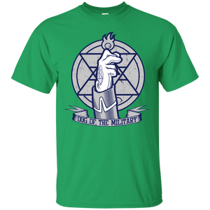 Dog of the Military: Flame T-Shirt - teeshirtperfect.com