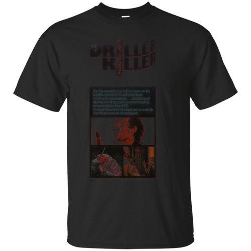 Driller Killer VHS Cover T-Shirt