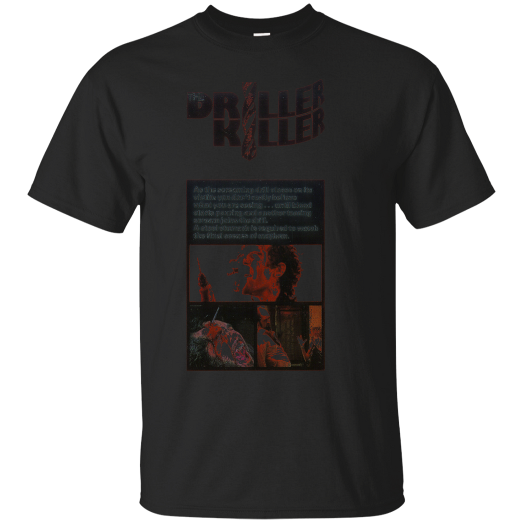 Driller Killer VHS Cover T-Shirt