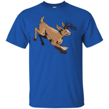 Load image into Gallery viewer, Jacklope Jumping Side Etching T-Shirt