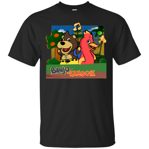 BANJO KAZOOIE - Retro Game puppets T-Shirt