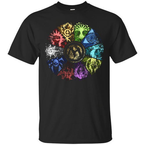 MTG | Faded Guild Wheel T-Shirt - teeshirtperfect.com