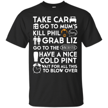 Load image into Gallery viewer, SHAUN OF THE DEAD THE PLAN T-Shirt