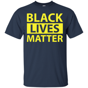 BLACK LIVES MATTER YELLOW SHIRT T-Shirt - teecen.com