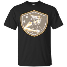 Load image into Gallery viewer, Mercury Looking Side Shield Retro T-Shirt