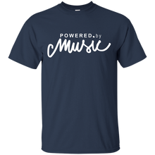 Load image into Gallery viewer, Powered by Music T-Shirt