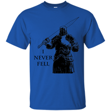 Load image into Gallery viewer, Black Iron Tarkus never fell T-Shirt - teecen.com
