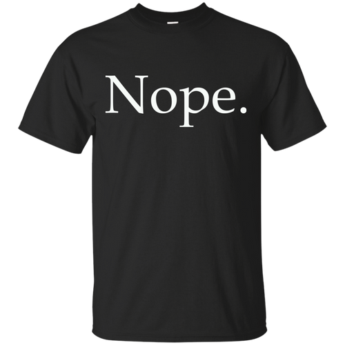 Nope. T-Shirt