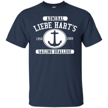 Load image into Gallery viewer, Admiral Liebe Hart&#39;s Sailing Quallege T-Shirt