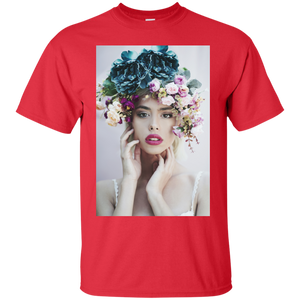 Floral Hat T-Shirt