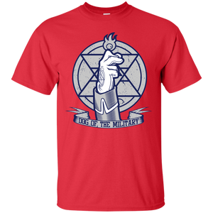 Dog of the Military: Flame T-Shirt - teeshirtperfect.com