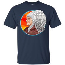 Load image into Gallery viewer, Native American Indian Chief Warrior Low Polygon T-Shirt