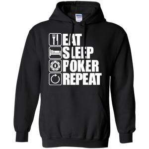 Eat Sleep Poker Repeat T-Shirt