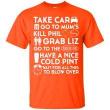 Load image into Gallery viewer, SHAUN OF THE DEAD THE PLAN T-Shirt