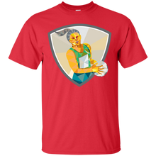 Load image into Gallery viewer, Netball Player Holding Ball Low Polygon T-Shirt