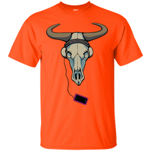 Load image into Gallery viewer, Skull Likes Music Too T-Shirt