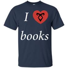Load image into Gallery viewer, I love books Mortal instruments T-Shirt