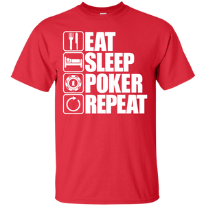 Eat Sleep Poker Repeat T-Shirt
