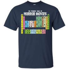 Load image into Gallery viewer, The Periodic Table of Horror Movies T-Shirt