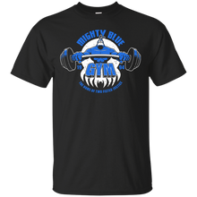 Load image into Gallery viewer, Mighty Blue Gym T-Shirt - teeshirtperfect.com