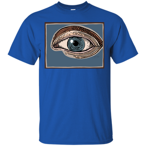 Engraved Eye Study in Color T-Shirt