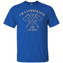 Load image into Gallery viewer, I&#39;m a Lumberjack T-Shirt