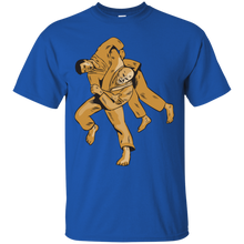 Load image into Gallery viewer, Judo Combatants Throw Front Etching T-Shirt