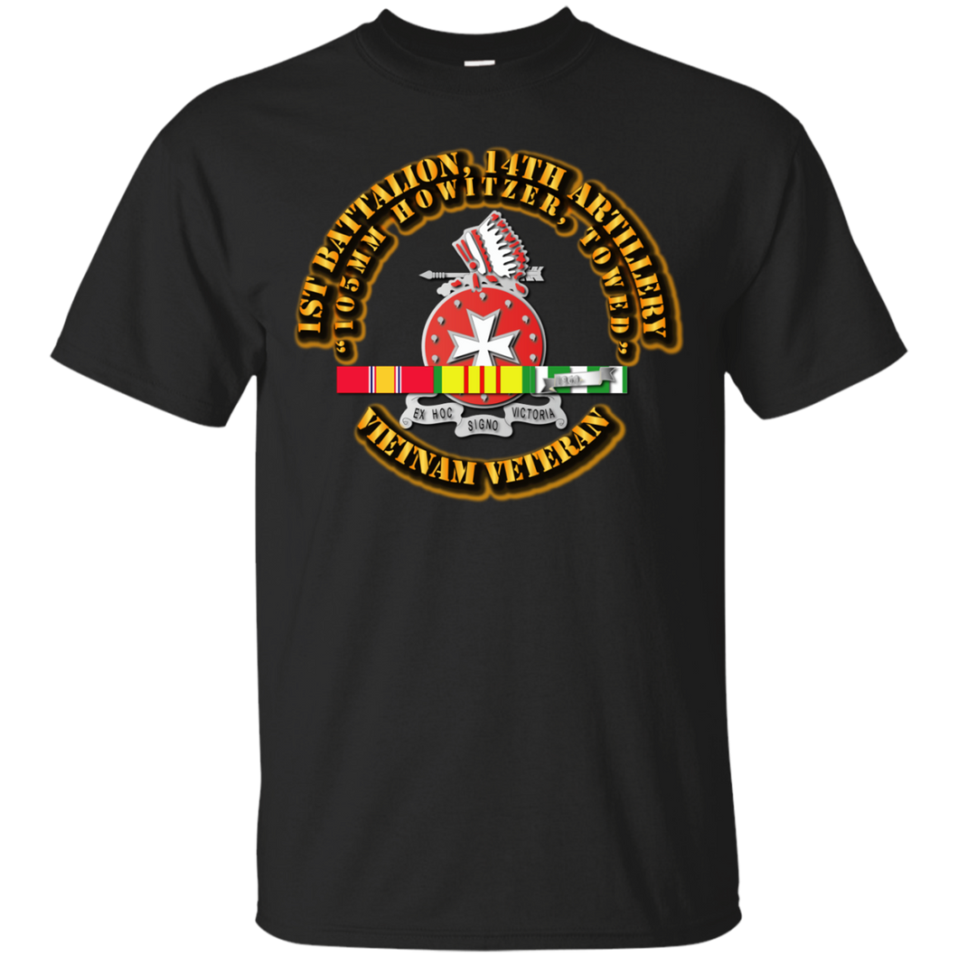 14th Artillery Regiment with Vietnam Service Ribbons T-Shirt