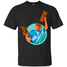 Load image into Gallery viewer, Plasterer Masonry Trowel Raise Low Polygon T-Shirt